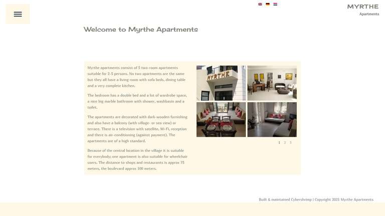 screenshot Myrthe website